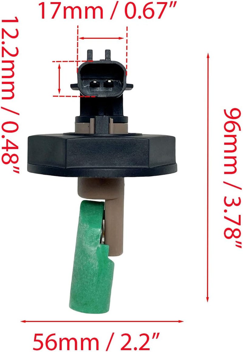 HYNYHT Coolant Fluid Level Sensor 924-5205 662384002 Compatible with 2008-2020 Cascadia 2007-2017 Columbia - Image 2